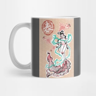 Girlfish-Spring Mug